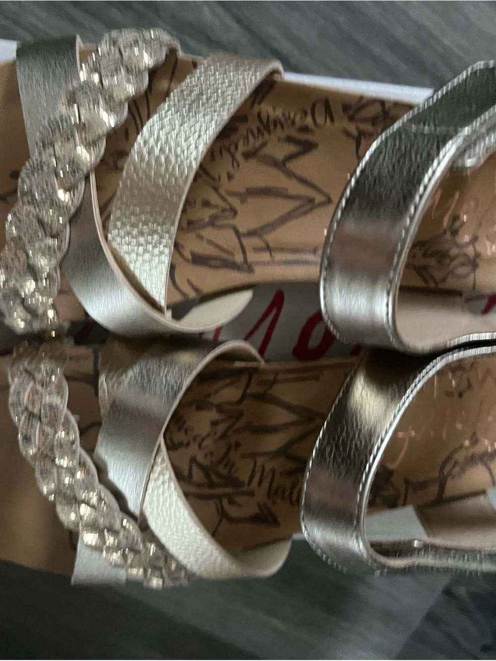 Malibu girls metallic